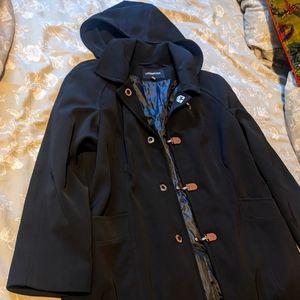 London Fog black jacket XL